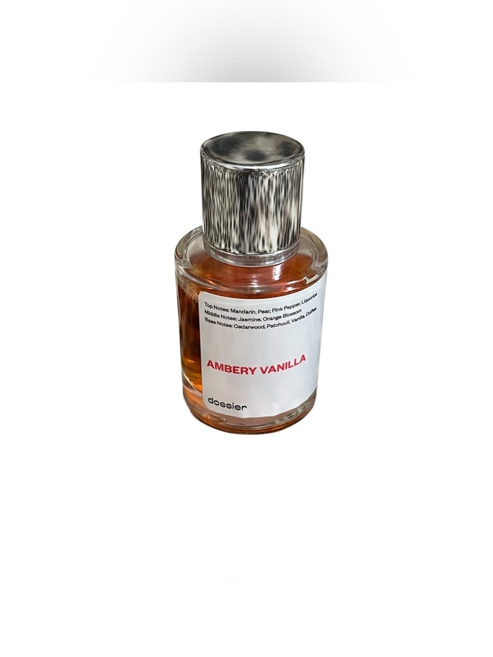 Dossier Ambery Vanilla perfume 1.7 fl oz.